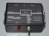 DM-1 DinSync to Midi clock converter